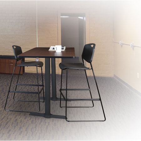 Regency Regency Cain Cafe T-Base Legs (Set of 2)- Black MCBT22